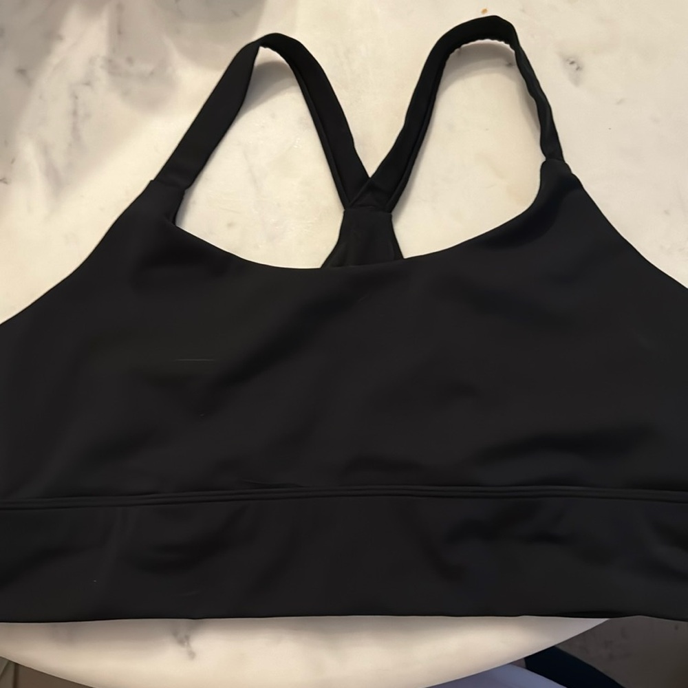 Natori Women Impulse Racerback Sport Bralette in Black size XL